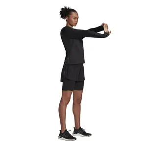 Women's shorts adidas Run Icons 3bar 2in1 Running image-2