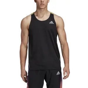Camiseta de tirantes adidas Own The Run Singlet Color Block image-4