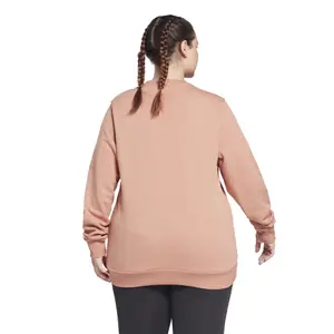 Sudadera de mujer Reebok Crewneck Identity Logo French Terry image-3