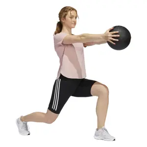 Women's Legging adidas Optime Training Icons Bike Short image-4