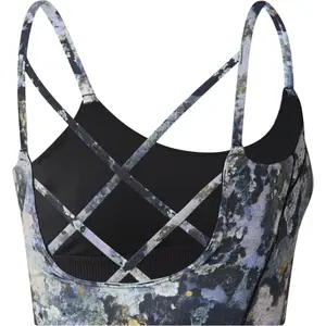 Damen-BH adidas Yoga Light Support Long Line Aop image-3