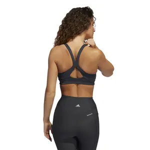Brassière femme adidas Medium-Support High-Neck Yoga image-2