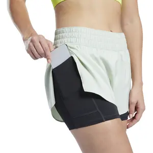 Short de running 2 en 1 femme Reebok image-3