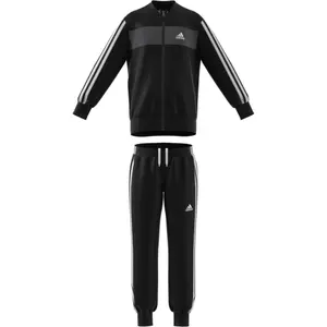 Children's tracksuit adidas Essentials 3-Stripes Shiny image-3