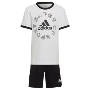 Trainingsanzug für Kinder adidas Logo Essentials Summer Set image-0