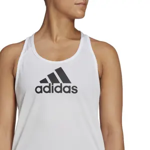 Camiseta de tirantes para mujer adidas AEROREADY Designed 2 Move Logo Sport image-3