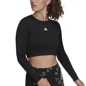 T-shirt för kvinnor adidas Aeroknit Seamless Fitted image-2