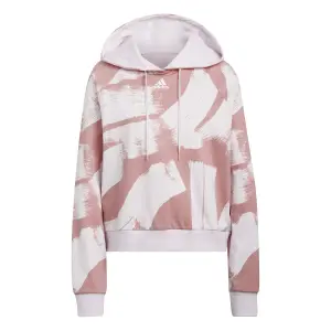 Women's hooded sweatshirt adidas Essentials Print Relaxed image-0