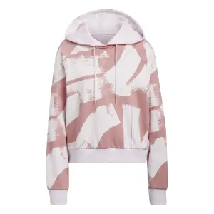Women's hooded sweatshirt adidas Essentials Print Relaxed image-1