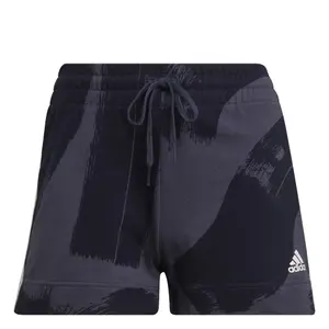 Pantalones cortos de mujer adidas Essentials Print 3-Stripes image-1