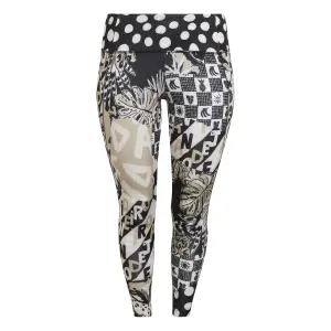 Leggings da donna adidas Farm Print Feel Brilliant Aeroready image-0