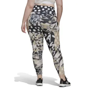 Leggings da donna adidas Farm Print Feel Brilliant Aeroready image-2
