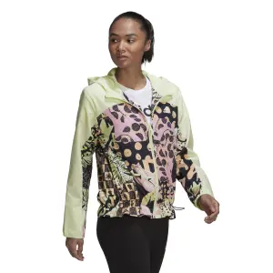 Women's waterproof jacket adidas FARM Rio Relaxed Lightweight image-1