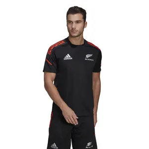 T-Shirt Nouvelle-Zélande All Blacks Rugby Performance Primeblue 2021/22 image-1