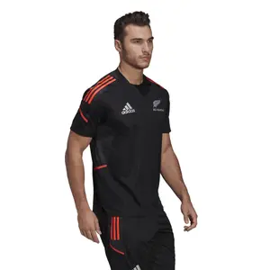 T-Shirt Nouvelle-Zélande All Blacks Rugby Performance Primeblue 2021/22 image-4