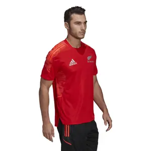 T-Shirt Nouvelle-Zélande All Blacks Rugby Performance Primeblue 2021/22 image-4