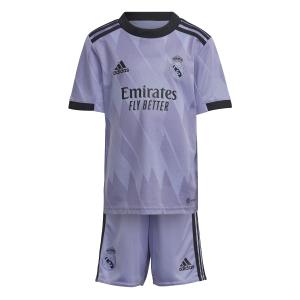 Mini kit de exterior para niños Real Madrid 2022/23