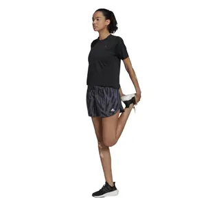 Pantalón corto mujer adidas Run Icons 3bar Aop Running image-2