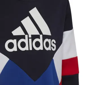Sudadera para niños adidas Colorblock Fleece image-5
