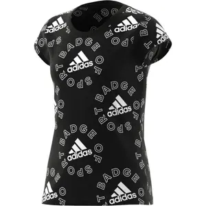 Camiseta de chica adidas Logo image-2