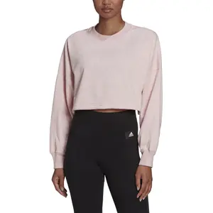 Damen-Rundhalssweatshirt adidas Sportswear Studio Lounge Summer image-2