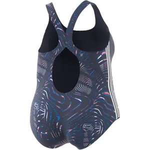 Women's swimsuit adidas Souleaf Graphic 3-Stripes (Plus Size) image-4