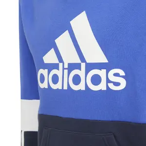 Sudadera con capucha para niños adidas Colorblock image-5