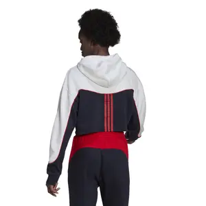 Sweatshirt Frau adidas Essentials Colorblock 3-Stripes image-4