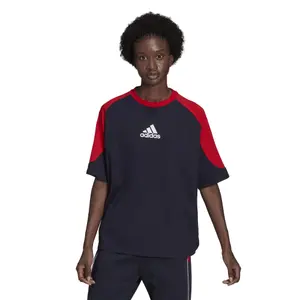 Camiseta de mujer adidas Essentials Colorblock Boyfriend image-2