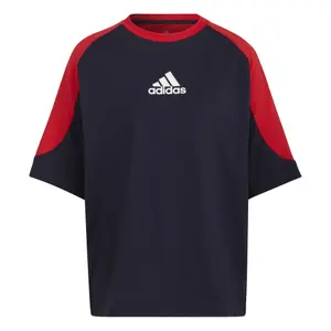 Camiseta de mujer adidas Essentials Colorblock Boyfriend image-1