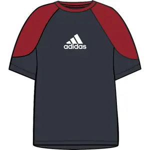 Camiseta de mujer adidas Essentials Colorblock Boyfriend image-3