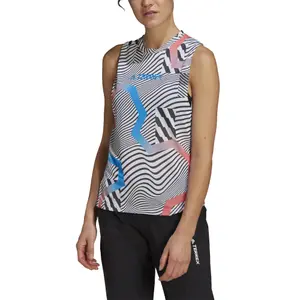 Camiseta de tirantes para mujer adidas Terrex Parley Agravic Trail Running image-1