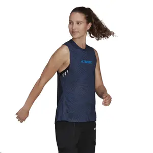 Camiseta de tirantes para mujer adidas Terrex Parley Agravic Trail Running image-5