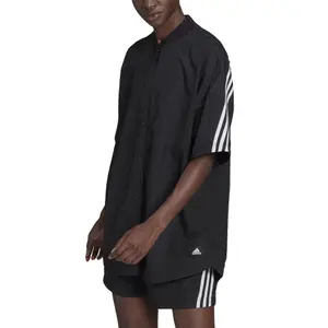 Camiseta de mujer adidas Chemisier Sportswear Future Icons Woven image-2