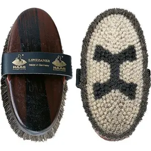 16110026-pferdeburste-haas-lipizzaner-women-braun-200x85-mm