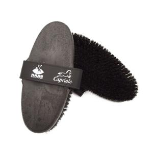 16110081-pferdeburste-haas-capriole-schwarz-tu