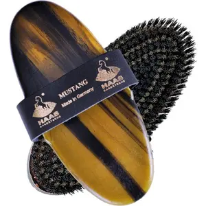 Riding brush with fine brass Haas Mustang