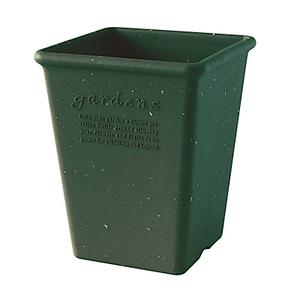 hajp190gr-square-garden-pot-hachiman-n-190-dark-green-one-size