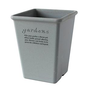 hapj190gy-square-garden-pot-hachiman-n-190-grey-one-size