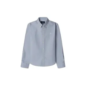 Children's long-sleeved shirt Hackett Washed Oxford image-0