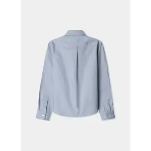 Children's long-sleeved shirt Hackett Washed Oxford image-1