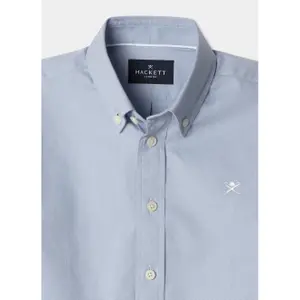 Children's long-sleeved shirt Hackett Washed Oxford image-2