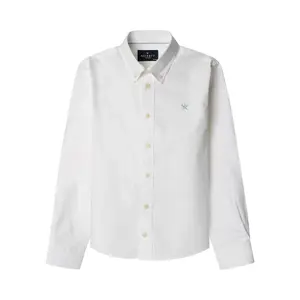 Children's long-sleeved shirt Hackett Washed Oxford image-0