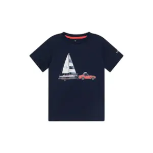 Boy's T-shirt Hackett Car image-0