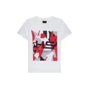 Boy's T-shirt Hackett Coral image-0