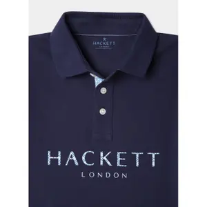 Boy's polo shirt Hackett Logo image-2