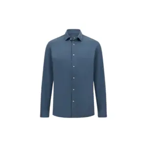 Camisa de manga larga deslavada Hackett Garment Dye