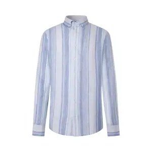 Langarmshirt Hackett Linen Multi Stripe