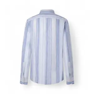 Langarmshirt Hackett Linen Multi Stripe image-1