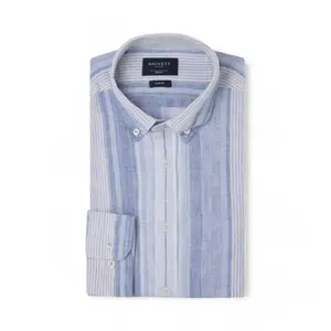 Langarmshirt Hackett Linen Multi Stripe image-2